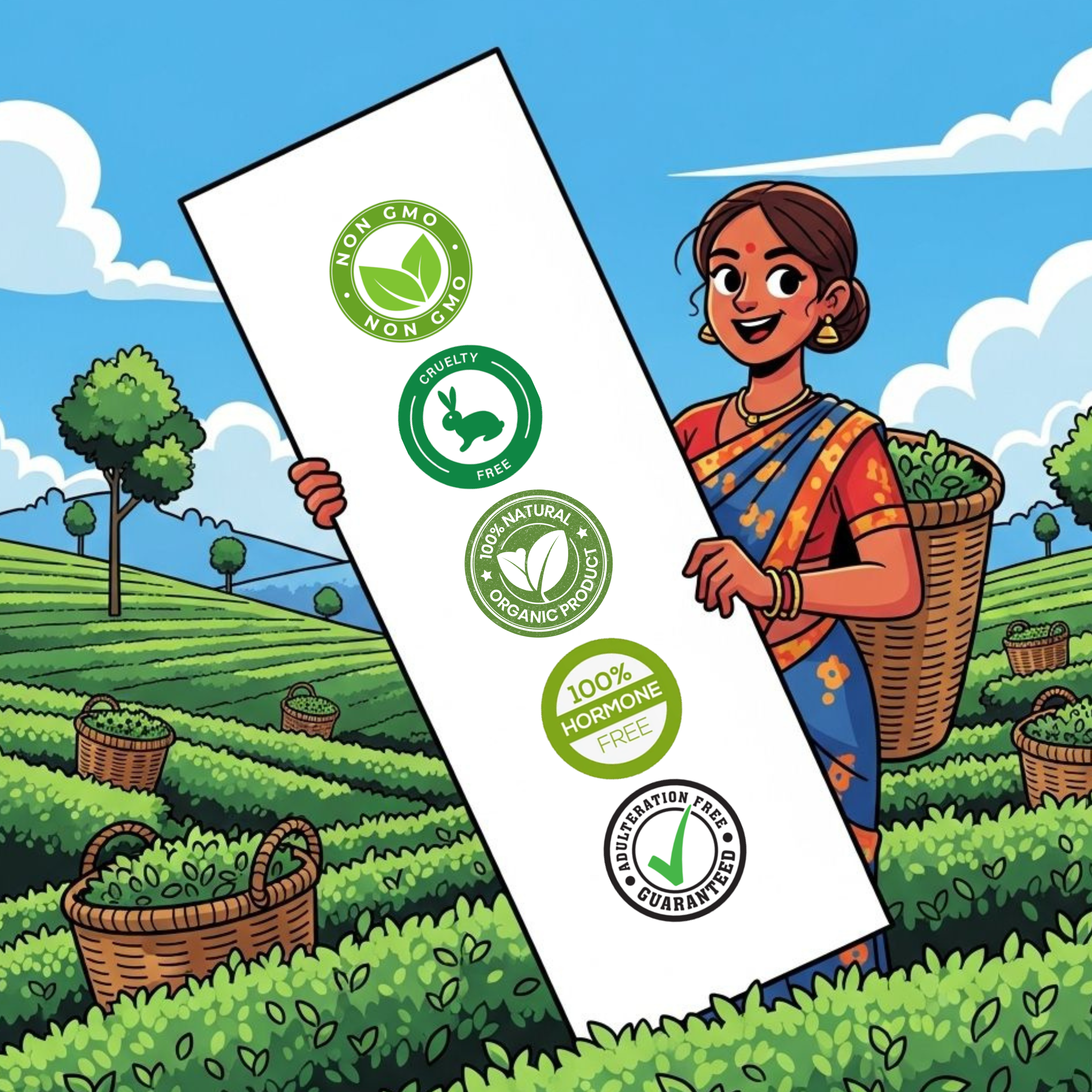 Nandani Green Tea (Elaichi)