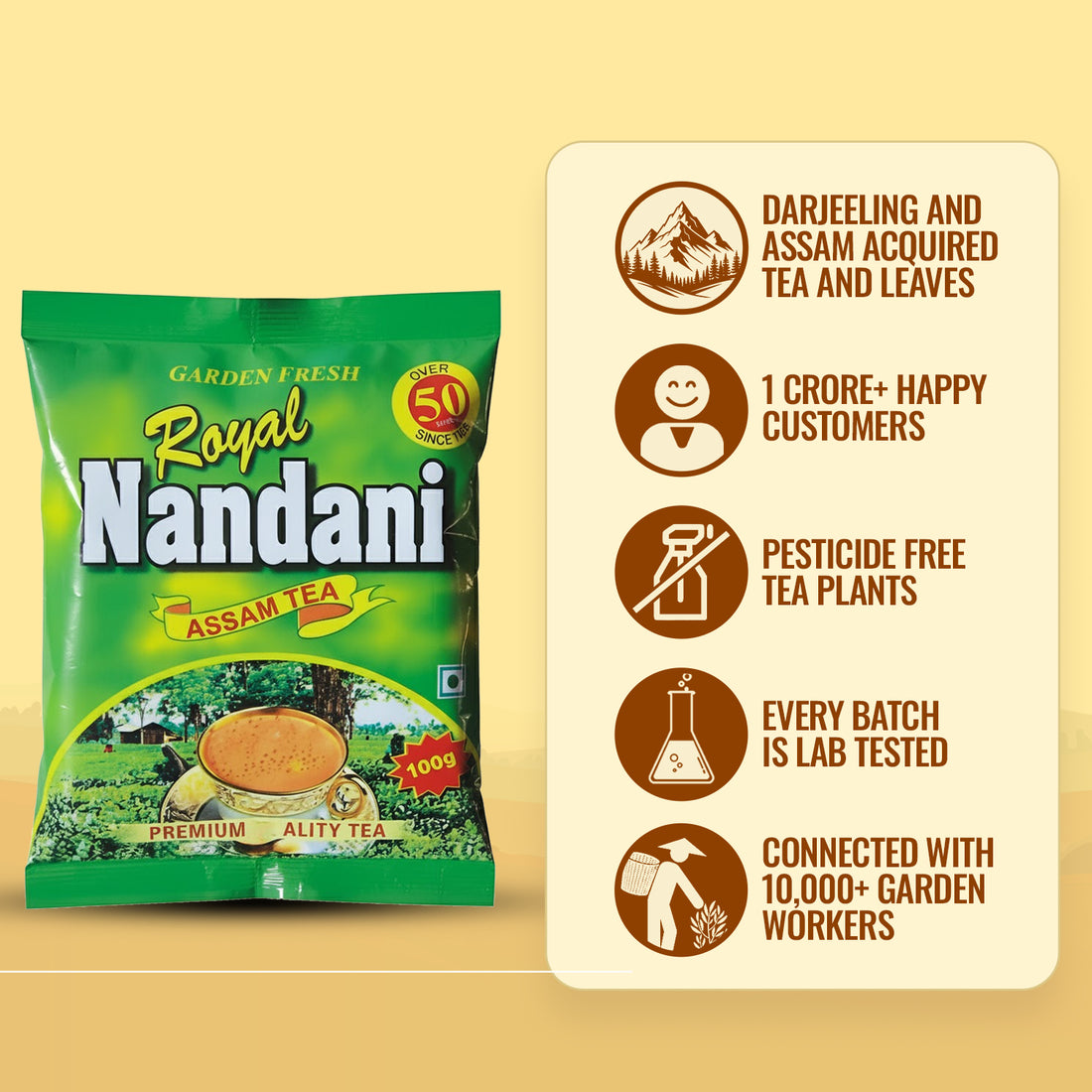 Nandani Green Tea (Elaichi)